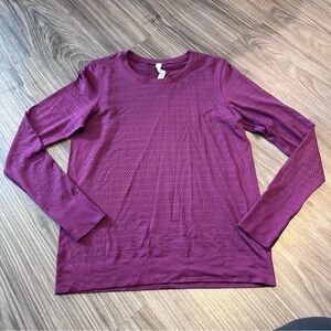 Lululemon long Sleeve purple